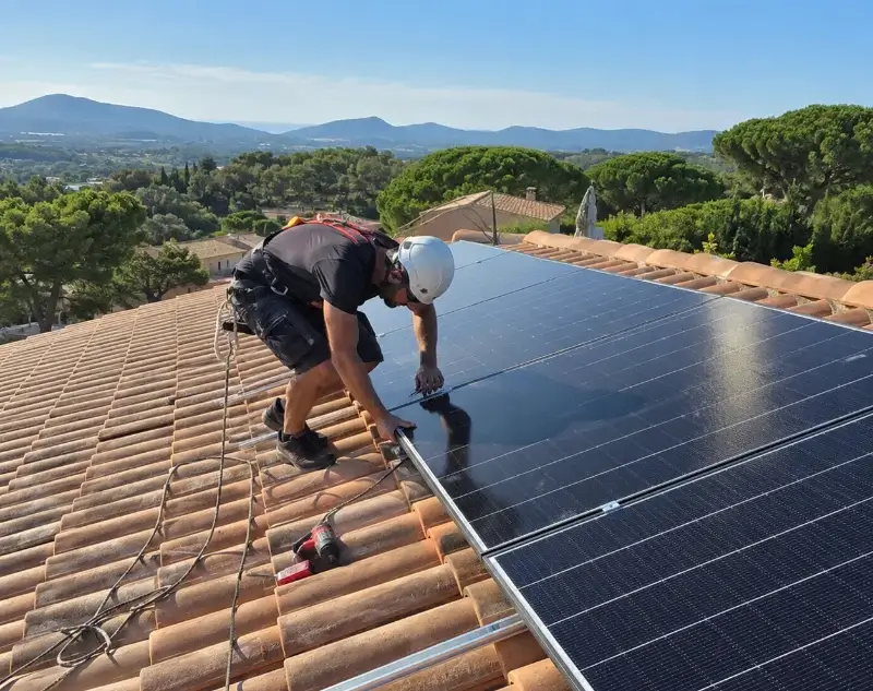 Installateur panneaux solaires Lagnieu — pose photovoltaïque sur toiture