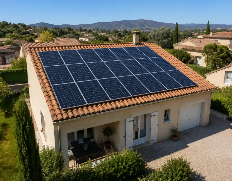 Prime à l'autoconsommation panneaux solaires Lagnieu — aide financière de l'État